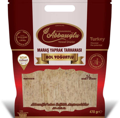 Kahramanmaraş Tarhanası Bol Yoğurtlu Abbasoğlu (1kg)